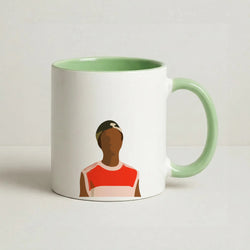 Faceless Lucas - Stranger Things Coffee Green Mug