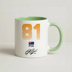 Piastri - F1 Coffee Green Mug