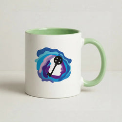 Coraline Key Coffee Green Mug