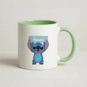 Standing Blue Alien - Personalised Disney Mug 9