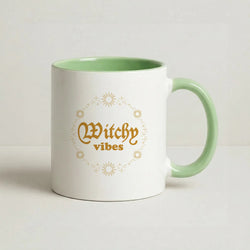 Witchy Vibes Green Coffee Green Mug
