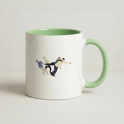 Tug Of War Coffee Green Mug