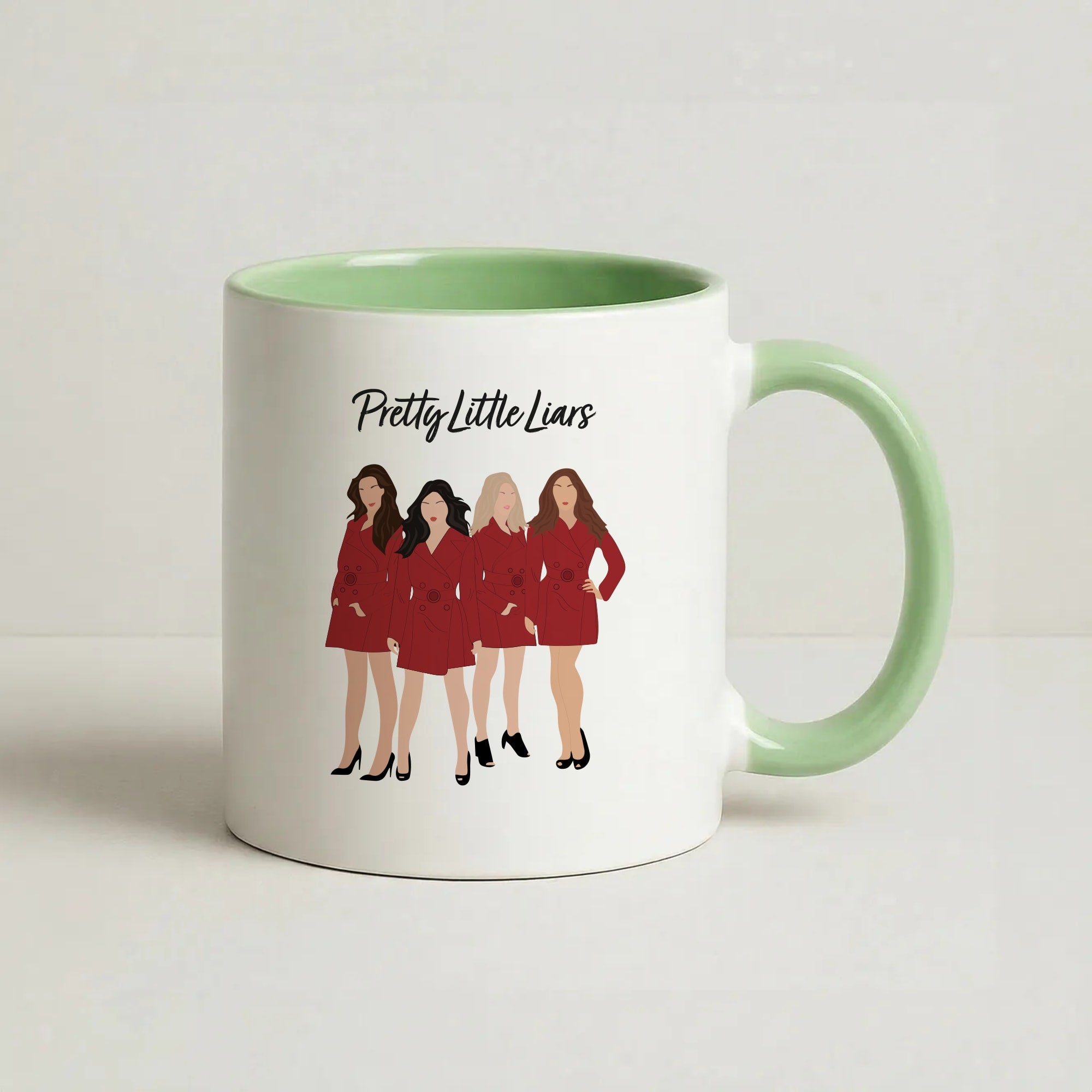 Girls - PLL Coffee Green Mug