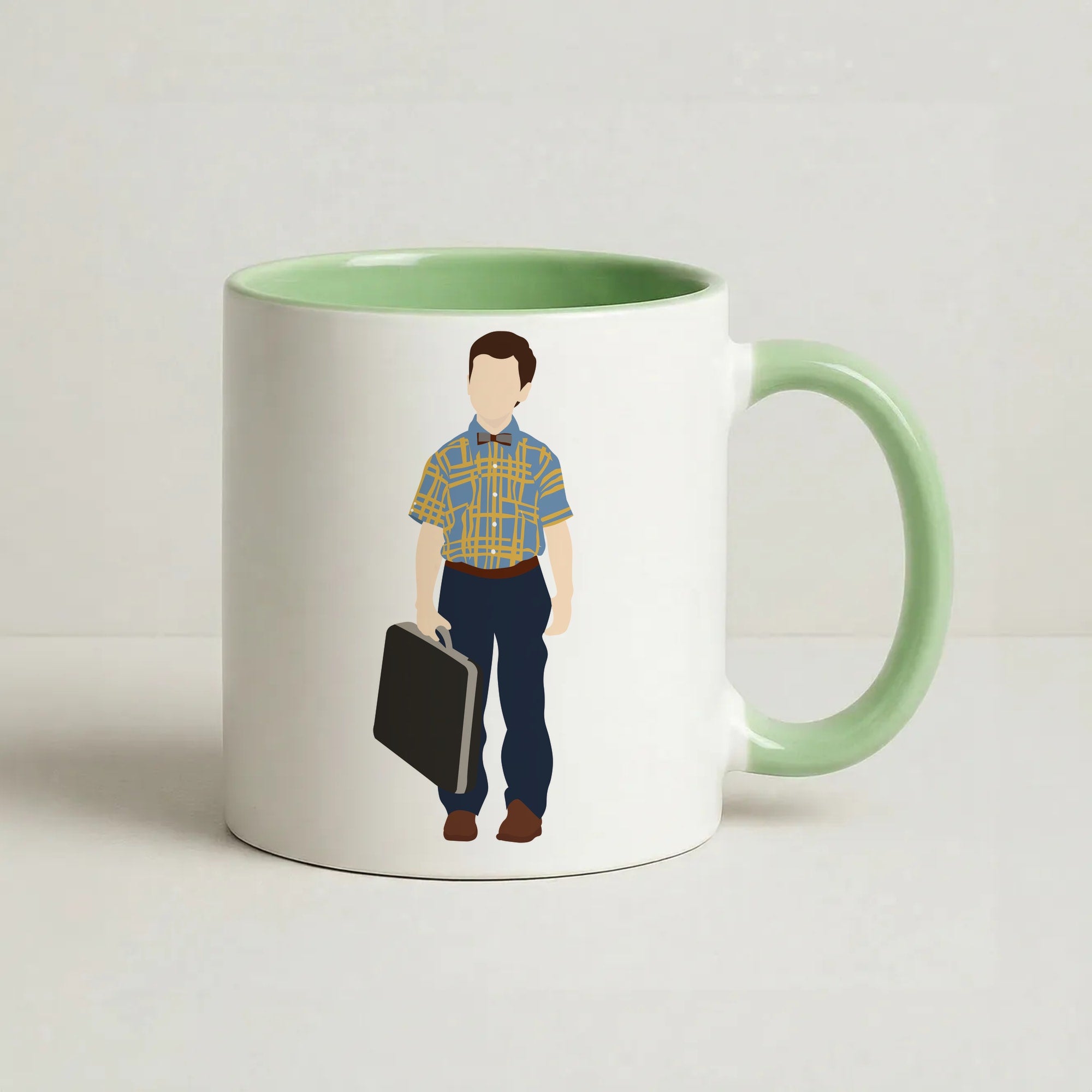First Day - Sheldon Coffee Green Mug
