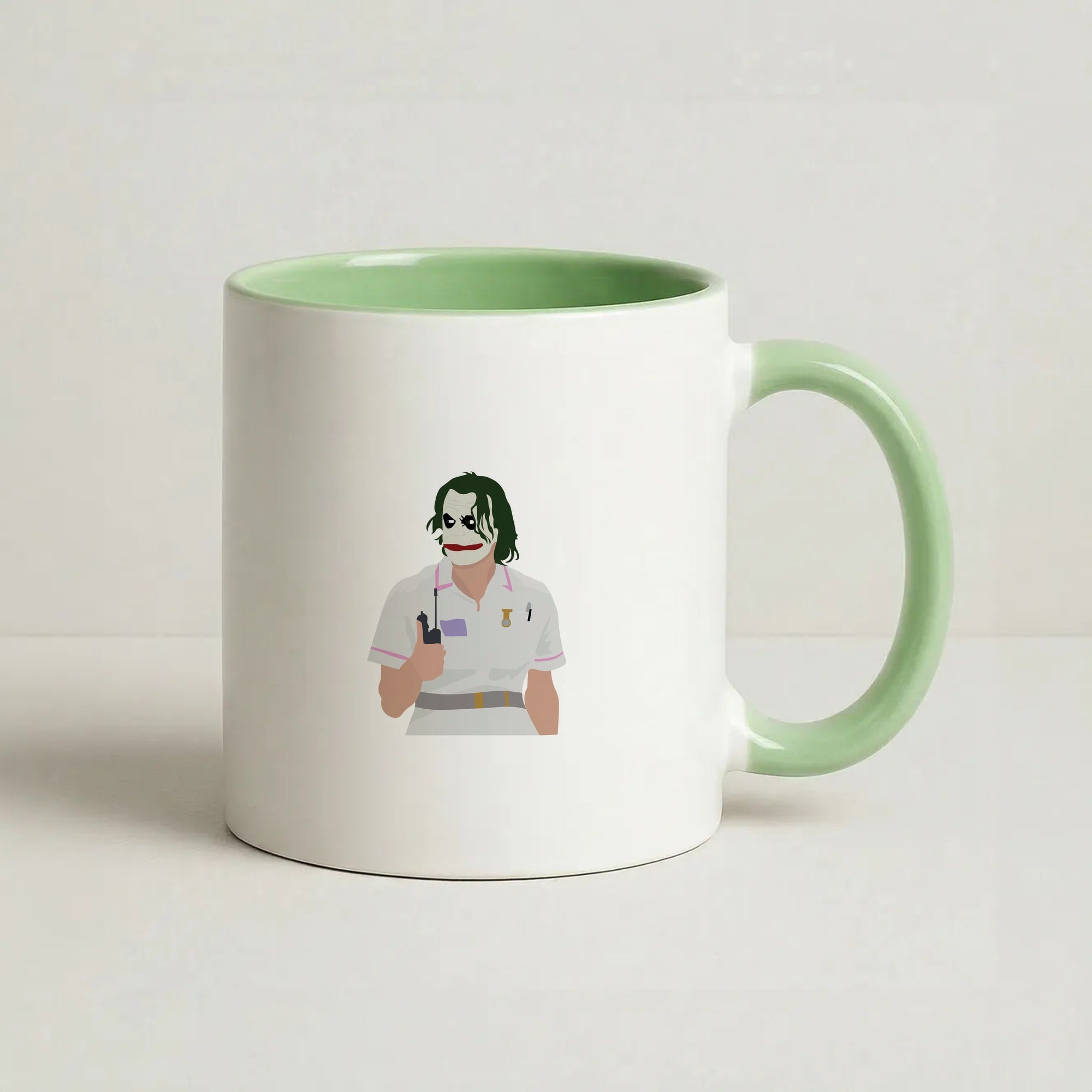 Nurse Joker Coffee Green Mug