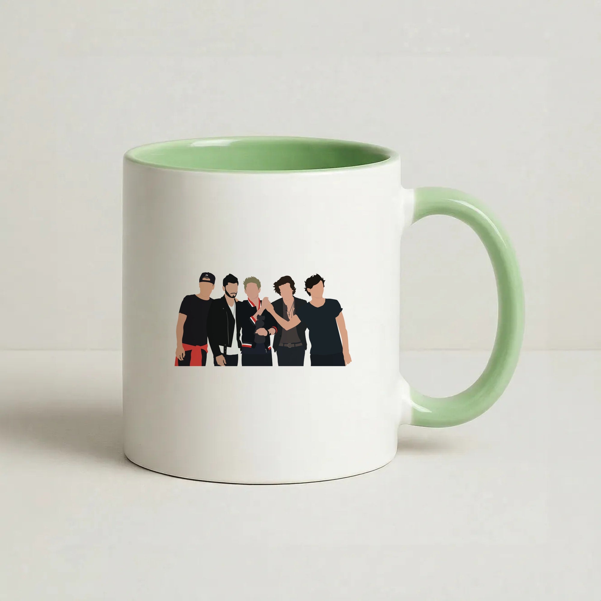 The 1D Crew Coffee Green Mug
