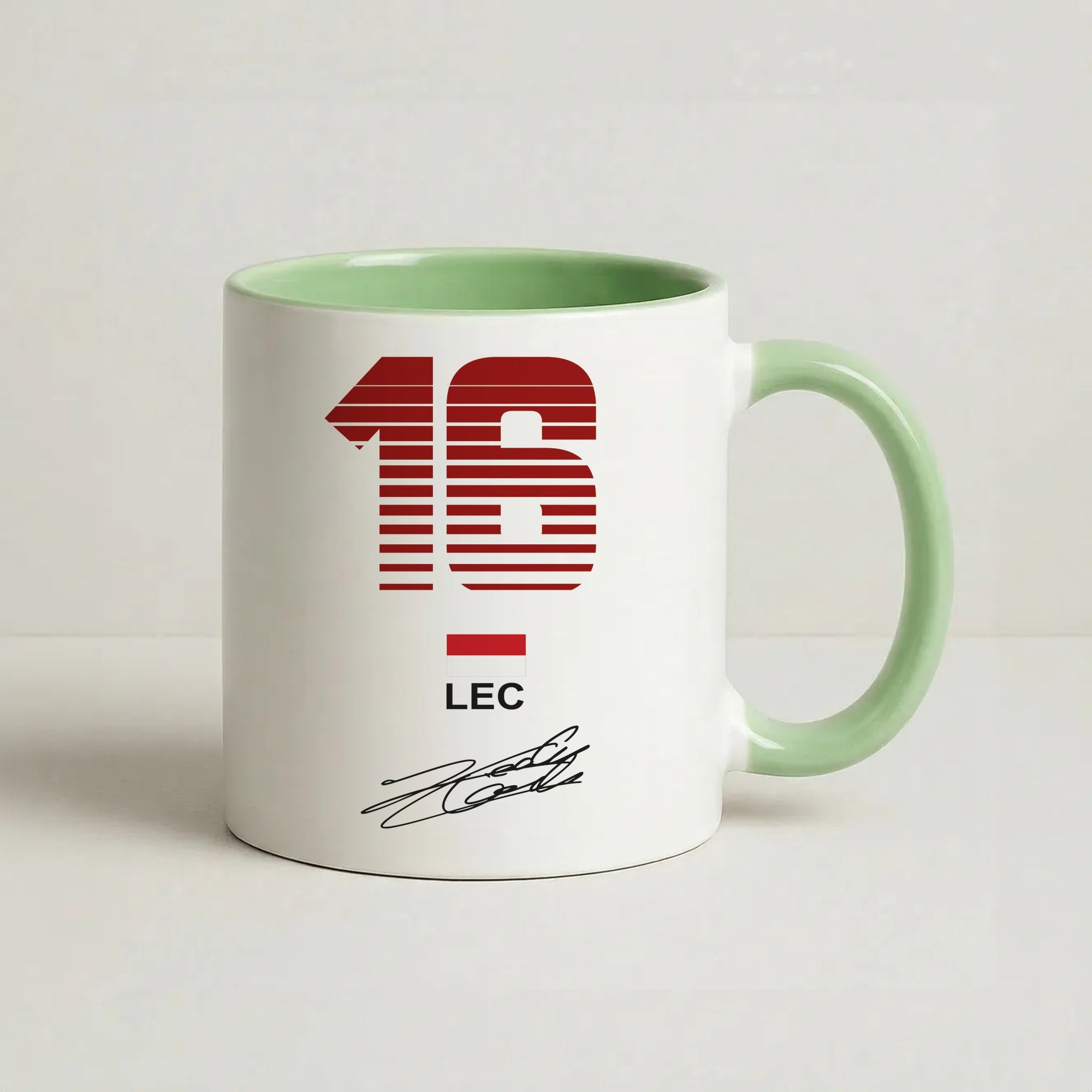 Leclerc - F1 Coffee Green Mug