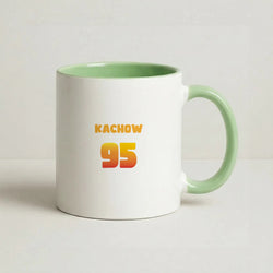 Kachow 95 - Cars Coffee Green Mug