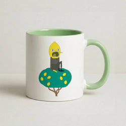 Earl Of Lemongrab Coffee Green Mug