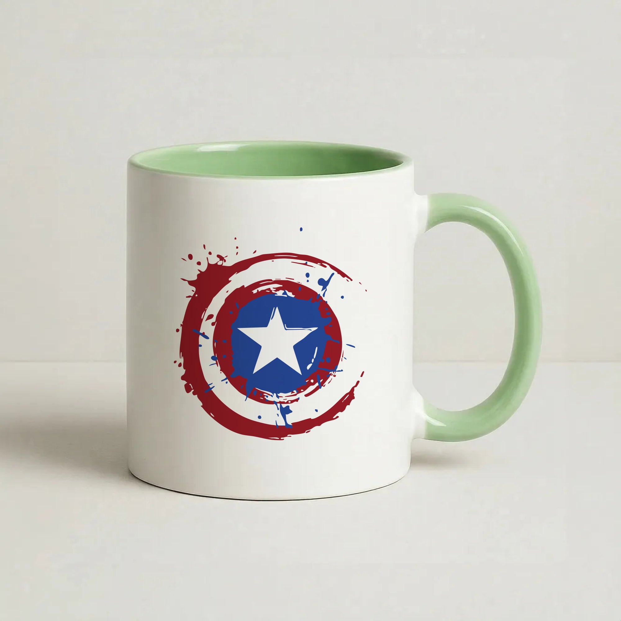 The Shield Coffee Green Mug