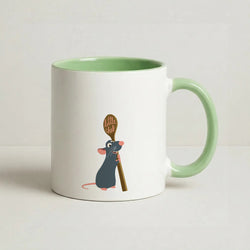 Chef Rat Coffee Green Mug
