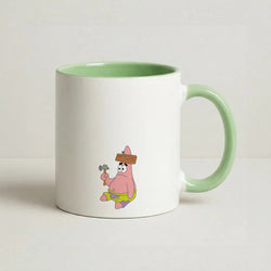 Nail Patrick Coffee Green Mug