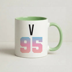 V 95 Coffee Green Mug