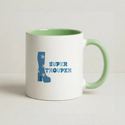 Super Trouper Coffee Green Mug
