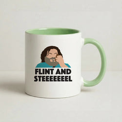 Flint And Steel Coffee Green Mug