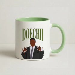 Rapper In Suit Coffee Green Mug