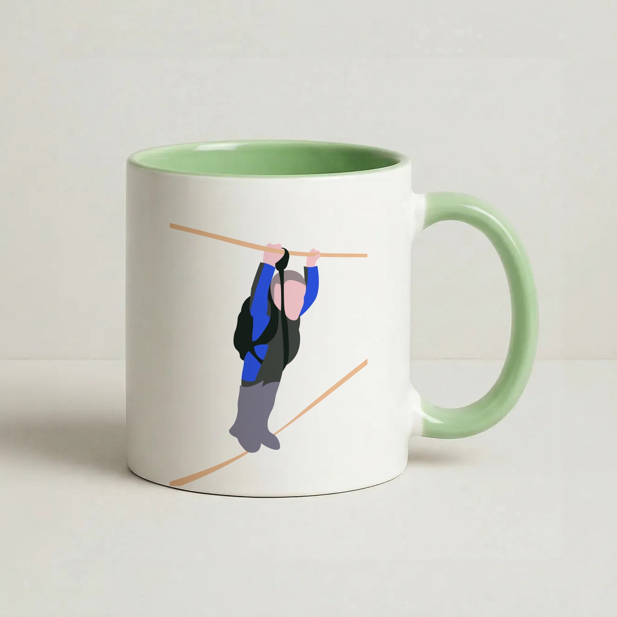 Warwick - British Pop Culture Coffee Green Mug