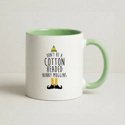 Cotton Headed Ninny Coffee Green Muggins - Buddy The Elf Coffee Green Mug