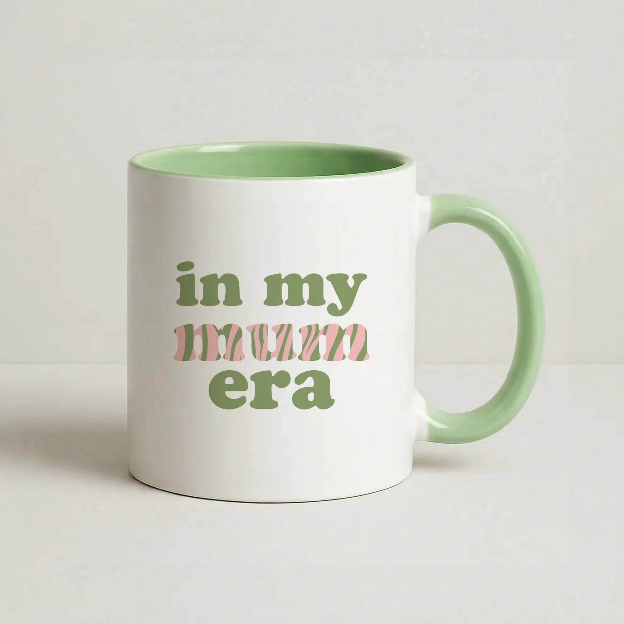 In My Mum Era Coffee Green Mug