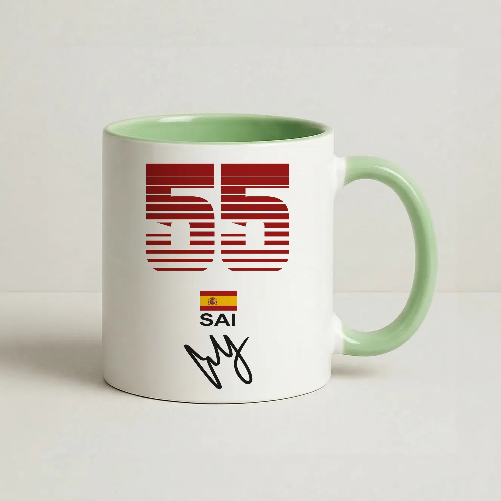 Sainz - F1 Coffee Green Mug