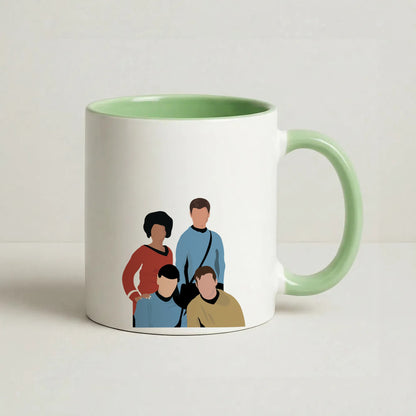 Characters Coffee Green Mug
