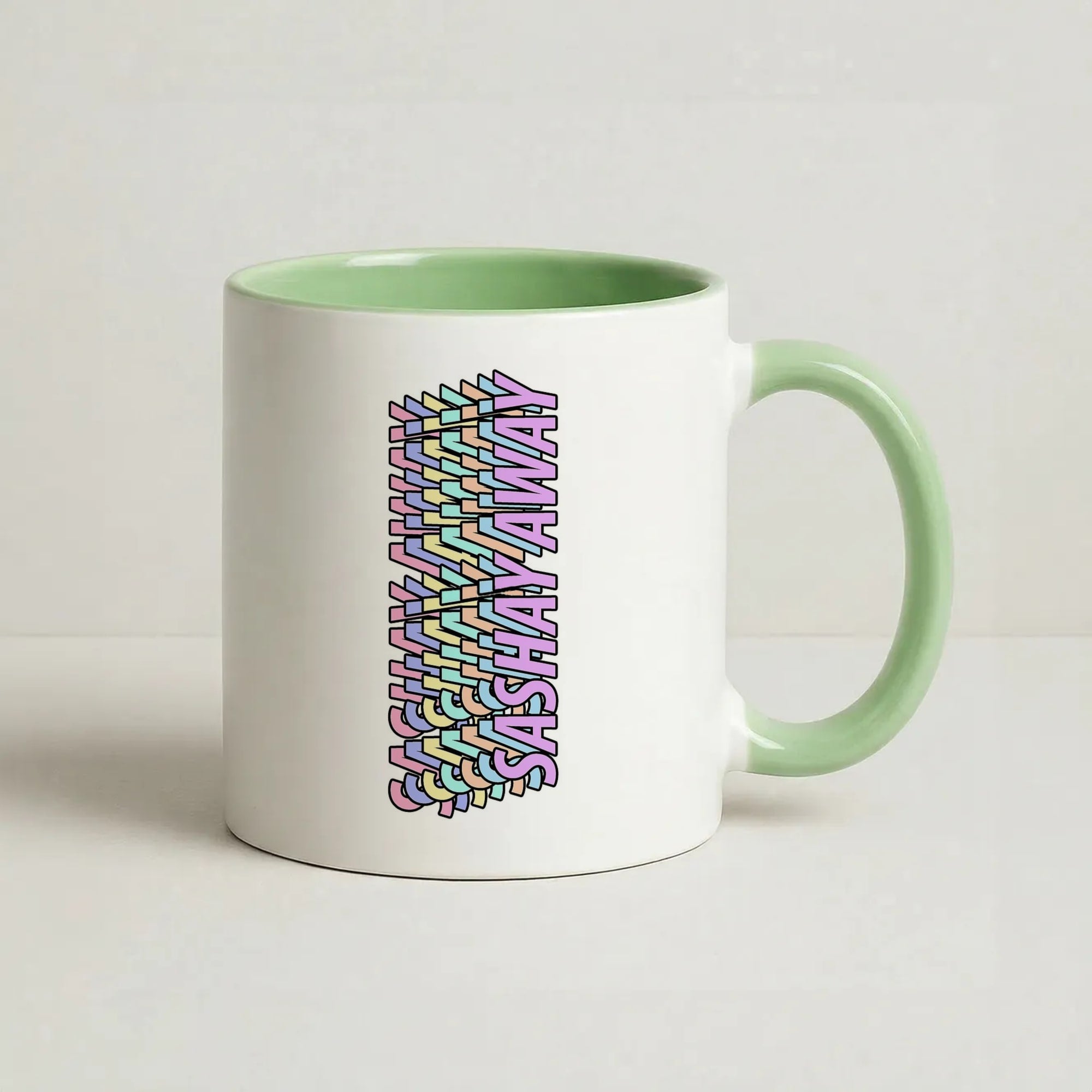 Sashay Away Retro - Drag Queen's Drag Race Coffee Green Mug