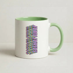Sashay Away Retro - Drag Queen's Drag Race Coffee Green Mug