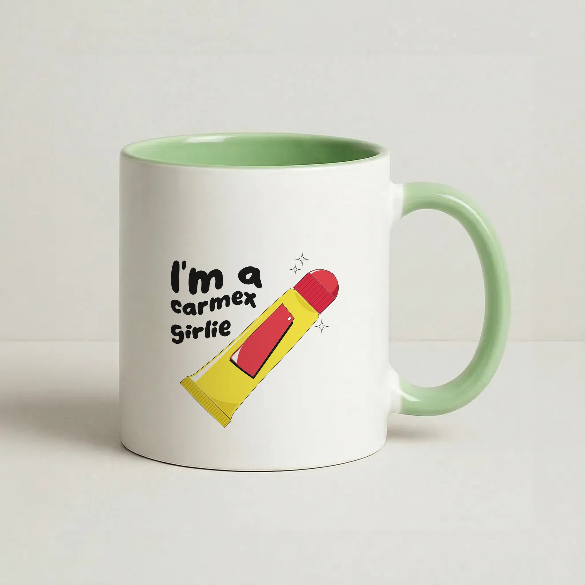 I'm A Carmex Girlie - Chamberlain Coffee Green Mug