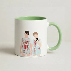 Halloween - S & C Coffee Green Mug