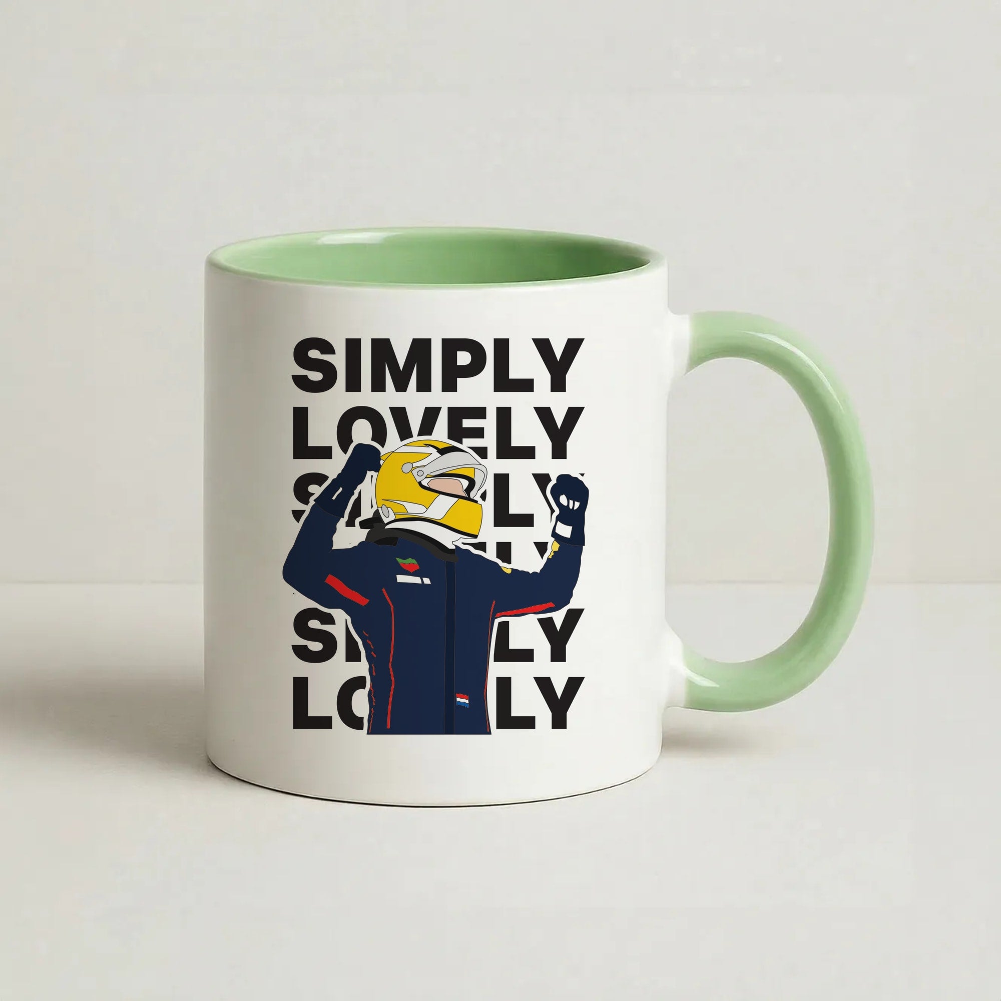 Max Simply Lovely Coffee Green Mug