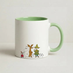 Moom Characters Coffee Green Mug