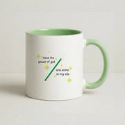 I Have The Power Of God And Anime On My Side - Memes Mug 9