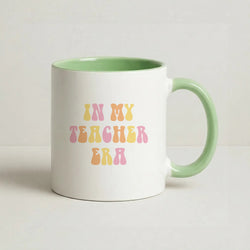 In My Teacher Era Coffee Green Mug