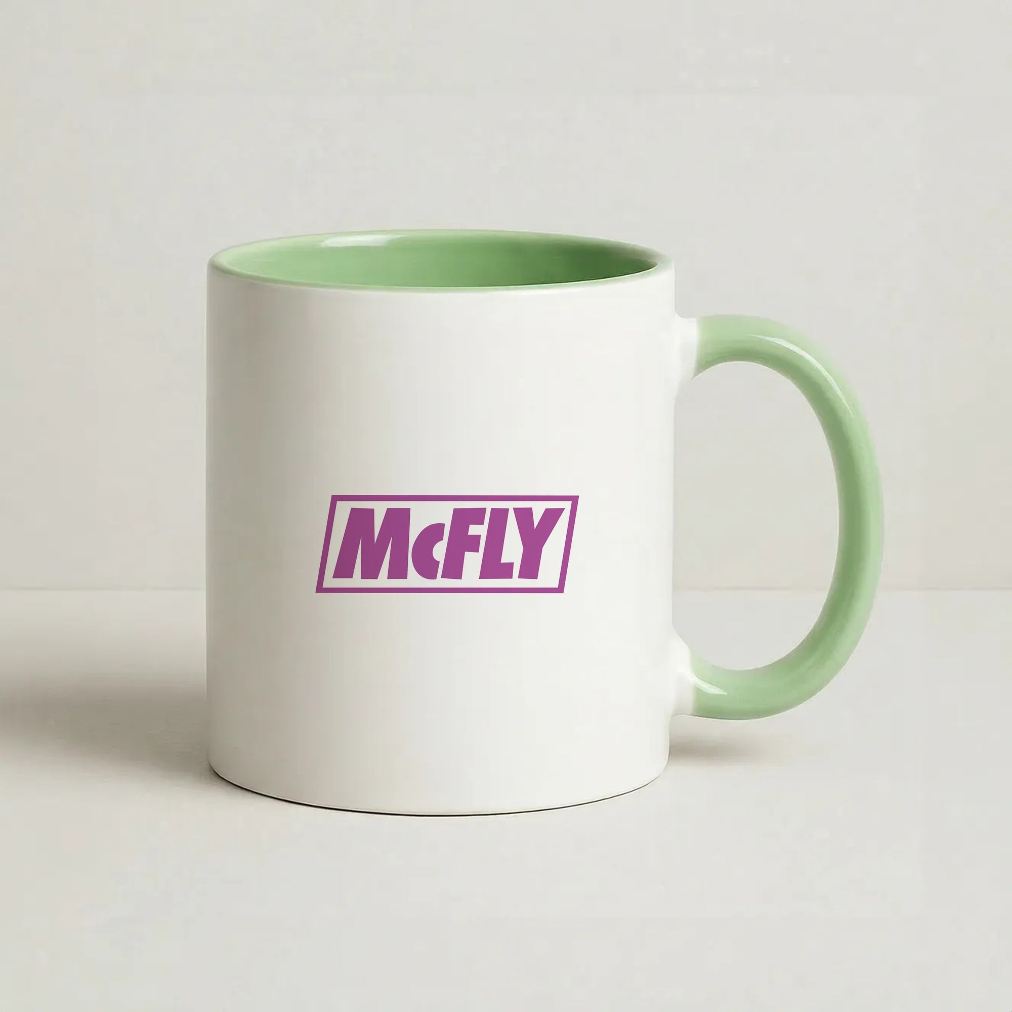 Yellow And Purple - McBand Coffee Green Mug