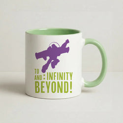 Infinity And Beyond Coffee Green Mug