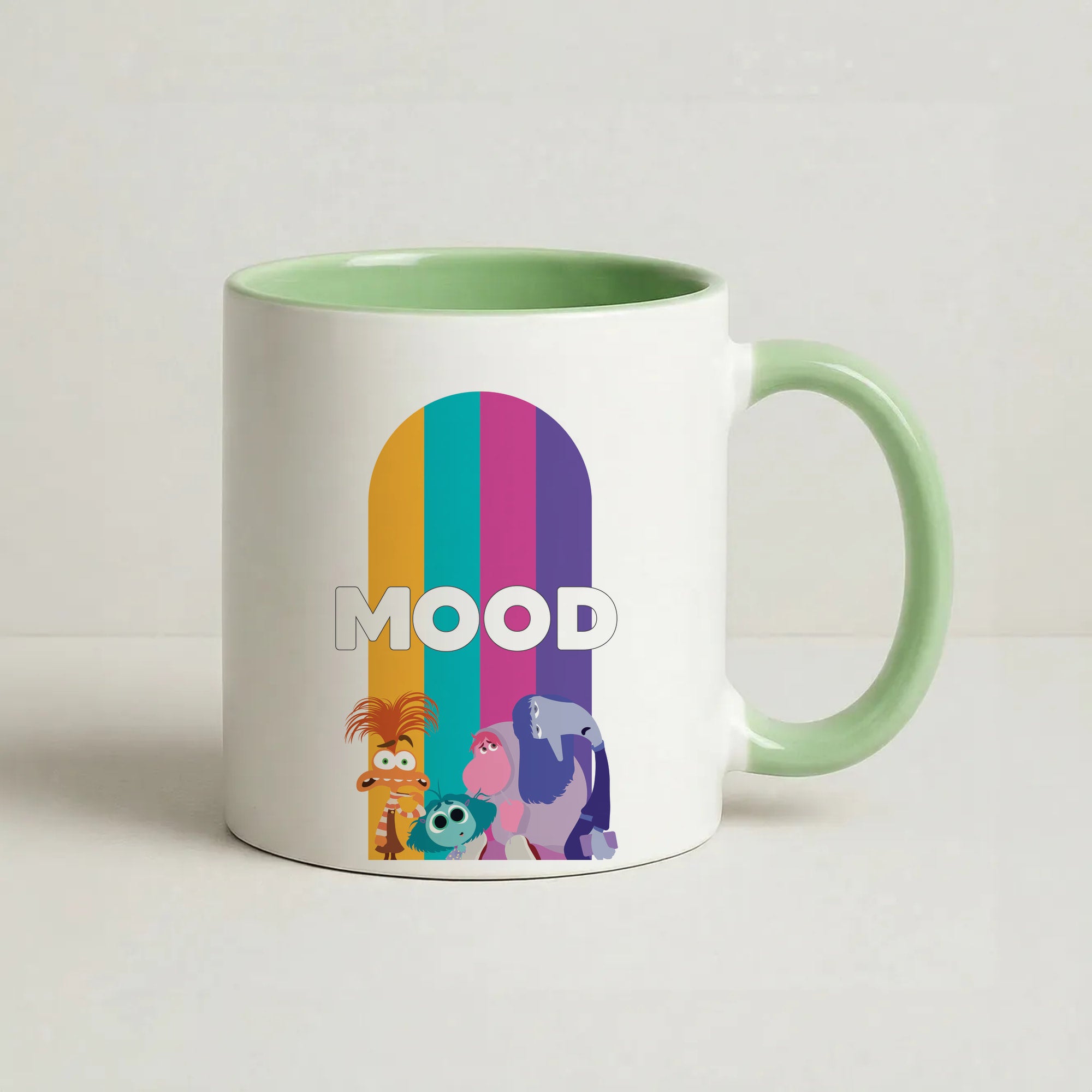 Mood - Inside Out Coffee Green Mug