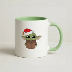 Baby Yoda Coffee Green Mug