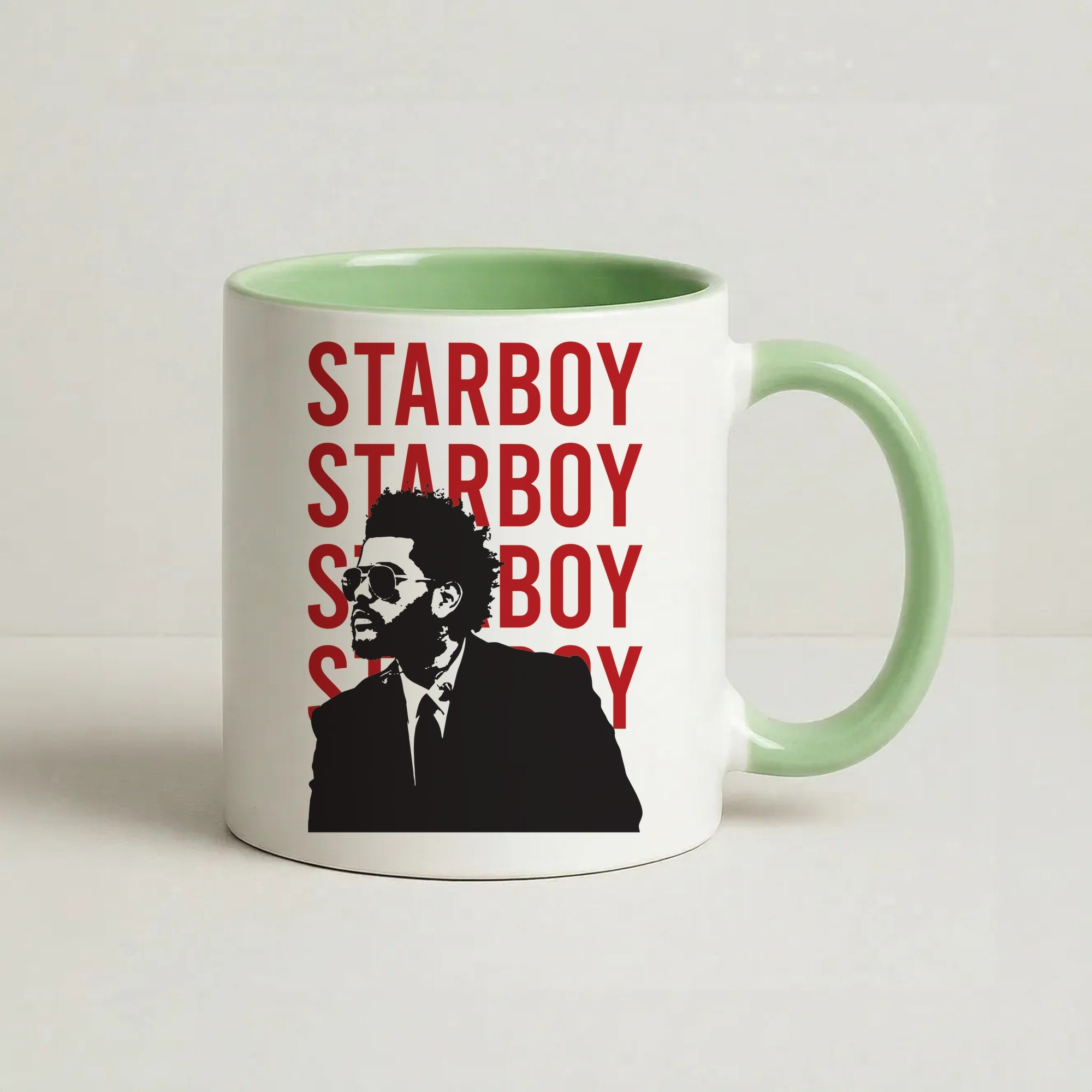 Starboy Singer Coffee Green Mug