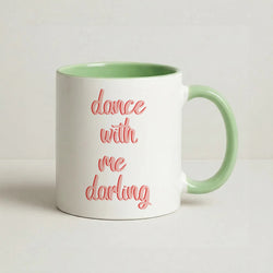 Dance With Me Darling - Fender Coffee Green Mug