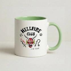 Torn Hellfire Club Coffee Green Mug