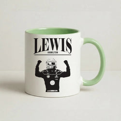 Lewis Red And Gold Coffee Green Mug