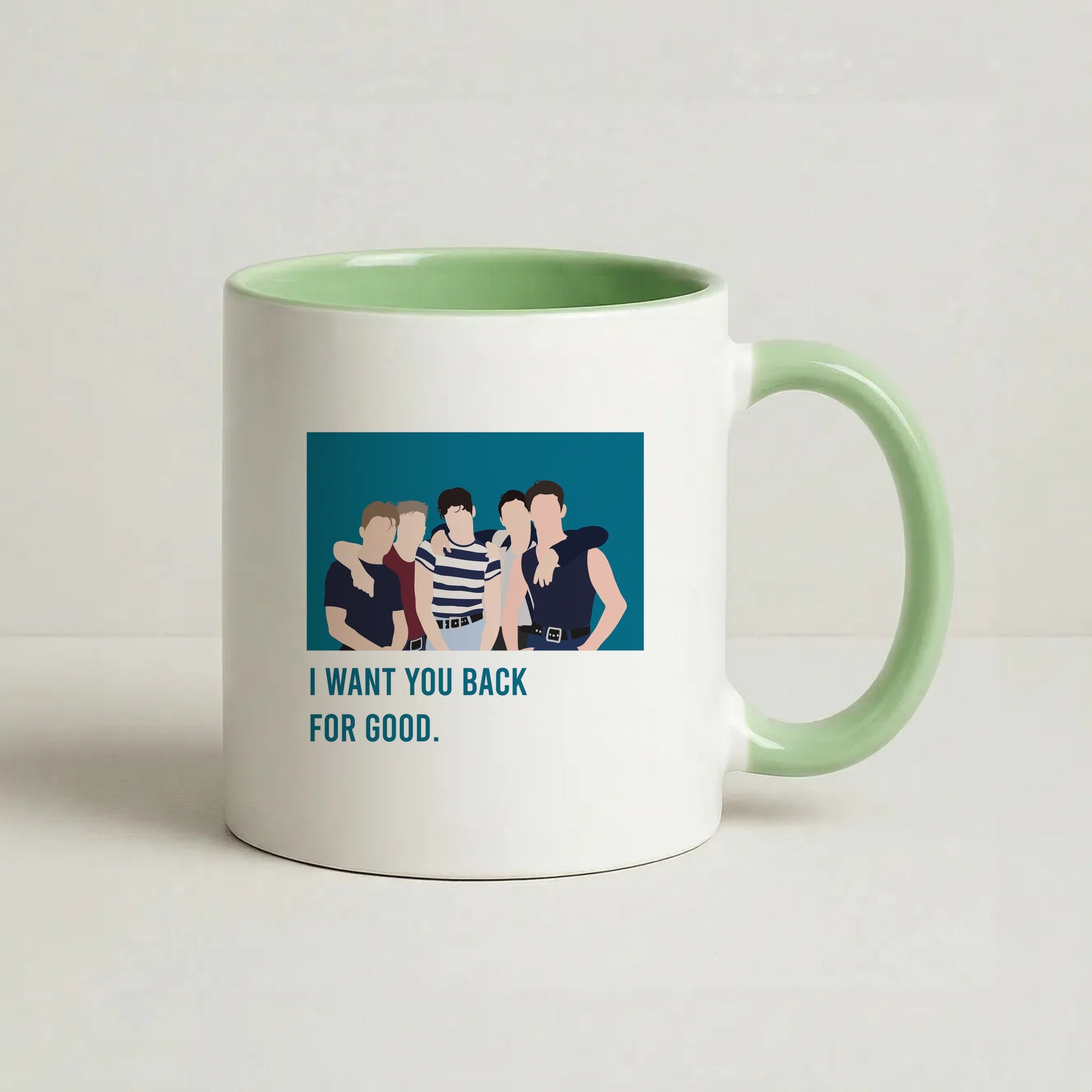 I Want You Back Coffee Green Mug