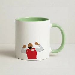 Henry - Football Coffee Green Mug
