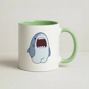 Chubby Shouting Shark Mug 9