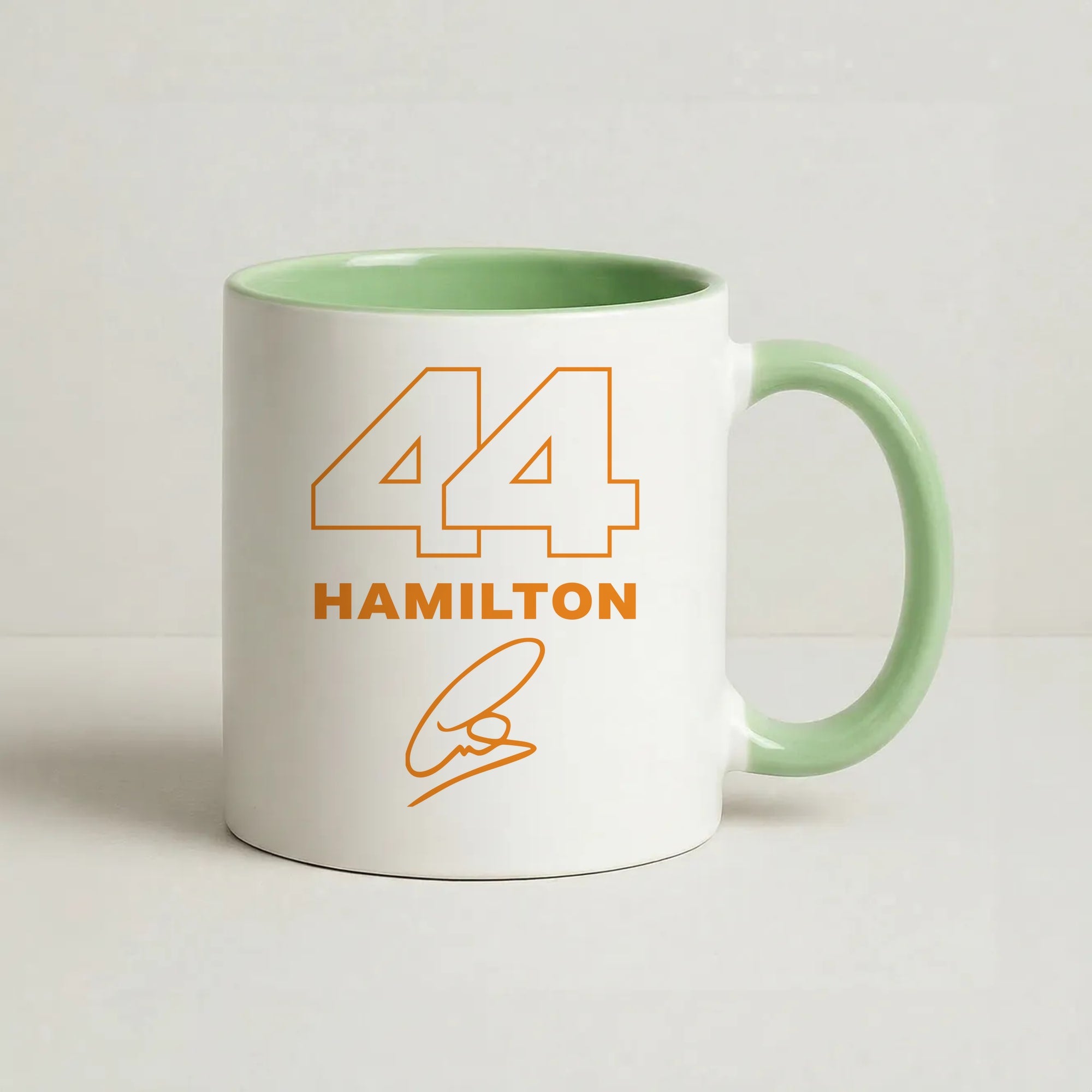 Stripes 44 Hamilton Coffee Green Mug