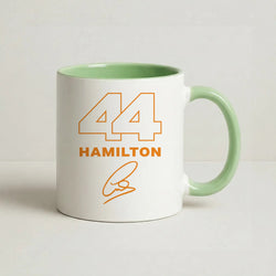Stripes 44 Hamilton Coffee Green Mug