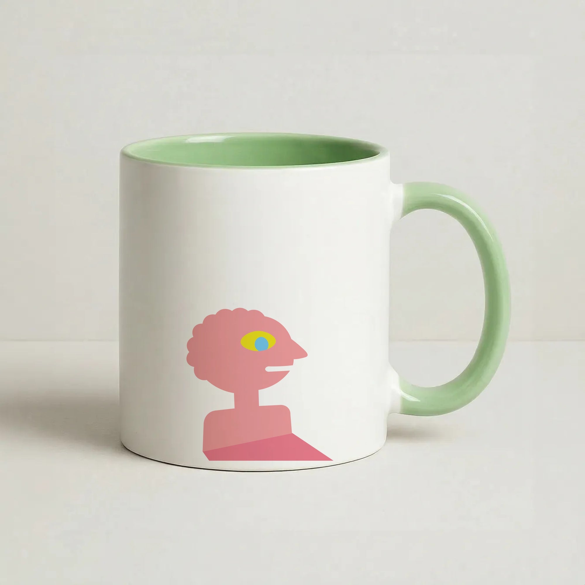 Prismo Coffee Green Mug