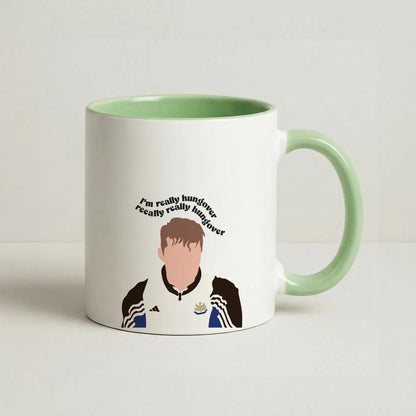 I'm Really Hungover - Fender Coffee Green Mug