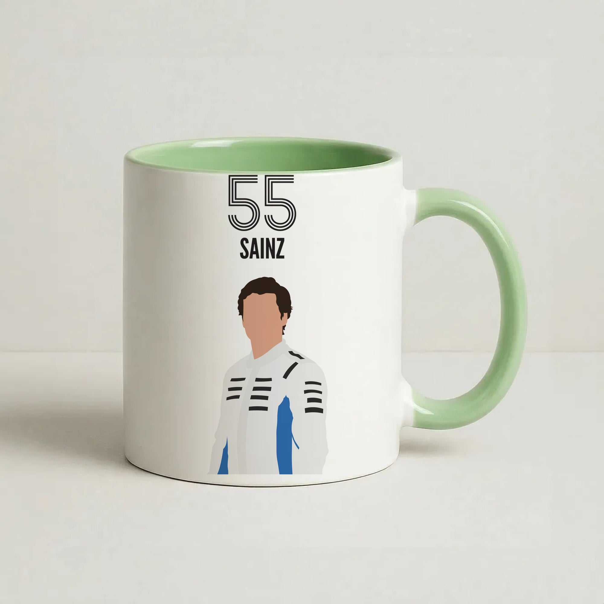 Sainz 2026 Coffee Green Mug
