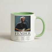 Fender Orange Song List Mug 9